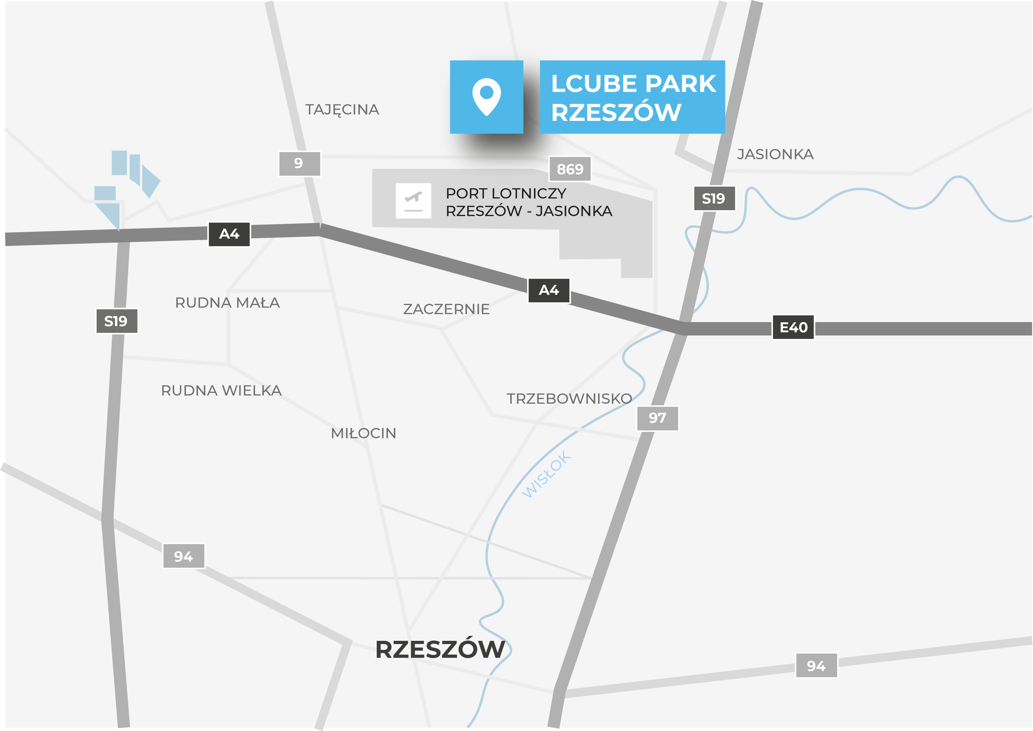 Warehouses for rent in Warehouses LCube Rzeszów Airport #1