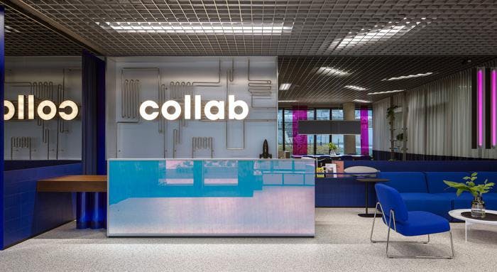 Coworking spaces for rent in collab Format